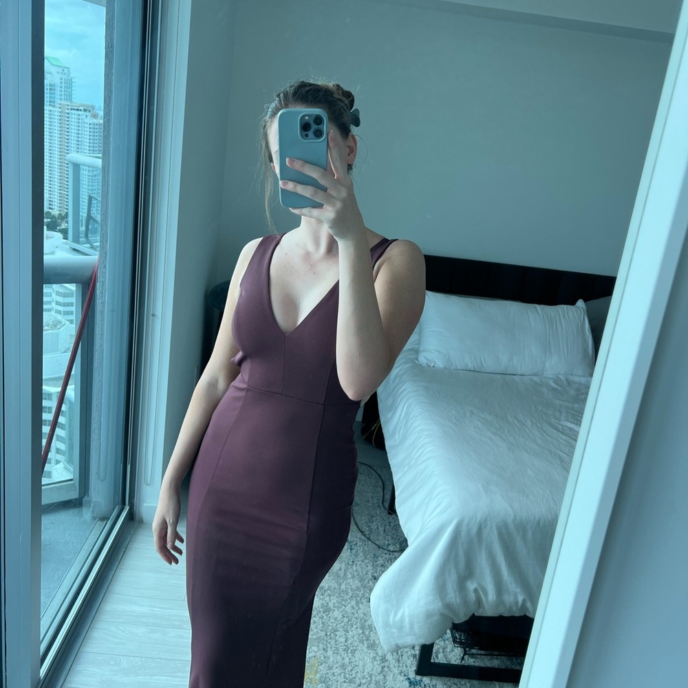 Windsor Plum Maxi Dress